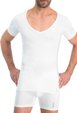 Load image into Gallery viewer, NOSHIRT dry - deep V - wit
