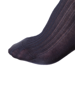 Load image into Gallery viewer, NOSOCKS long - donkerblauw - tenen