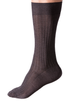 Load image into Gallery viewer, NOSOCKS long - donkergrijs