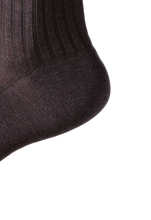 Load image into Gallery viewer, NOSOCKS long - donkergrijs - hiel