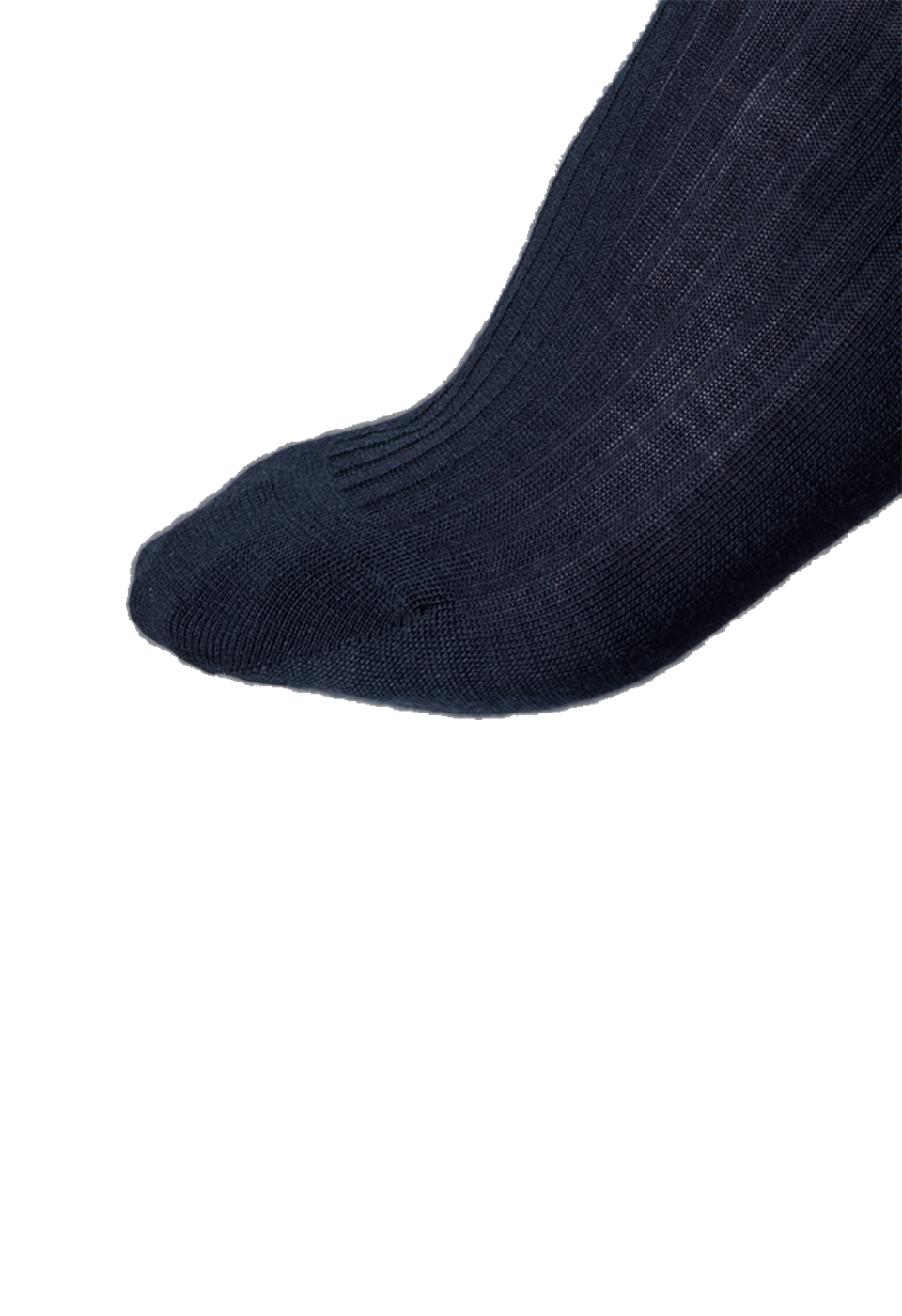 NOSOCKS long wool - donkerblauw - tenen