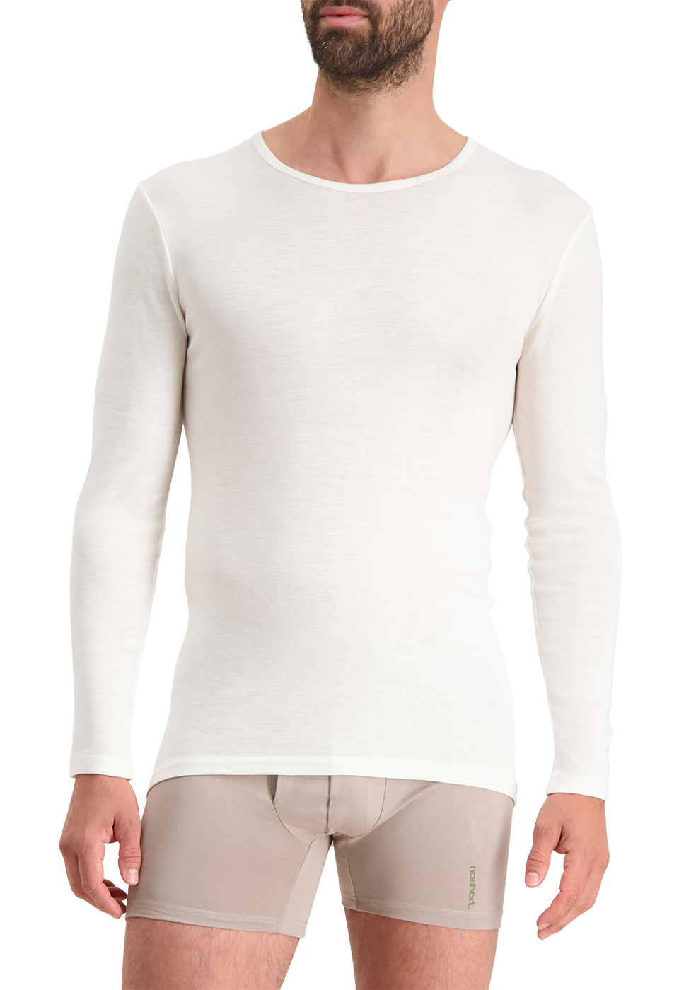 Noshirt Long Sleeve Wool