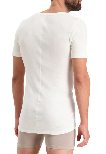 Noshirt Short Sleeve Wool