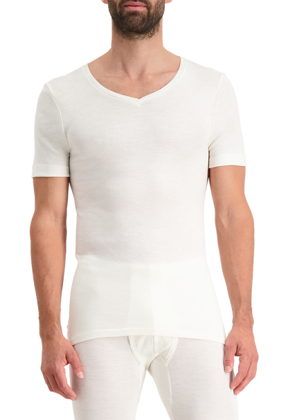 Noshirt Short Sleeve Wool