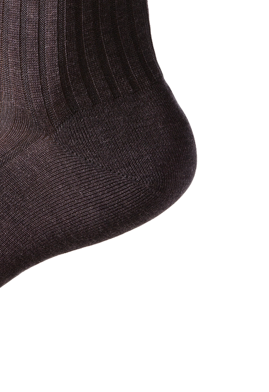 NOSOCKS long - donkergrijs - hiel